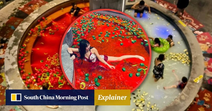 Explainer | What is China TCM-inspired ‘hotpot bath’ where visitors Explainer | What is China TCM-inspired ‘hotpot bath’ where visitors soak in chilli pepper and milk soup?