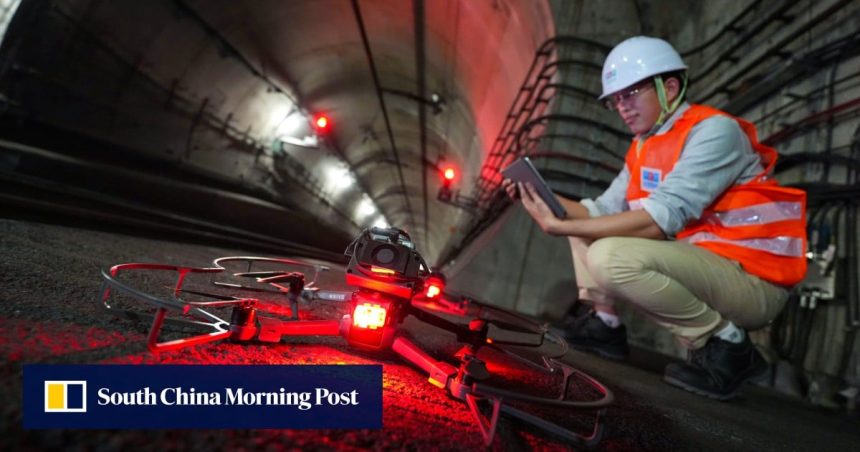 Hong Kong’s MTR Corporation testing drones in railway tunnels to cut tedious work