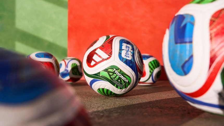 Evolution of the World Cup ball as 2026’s Trionda is unveiled
