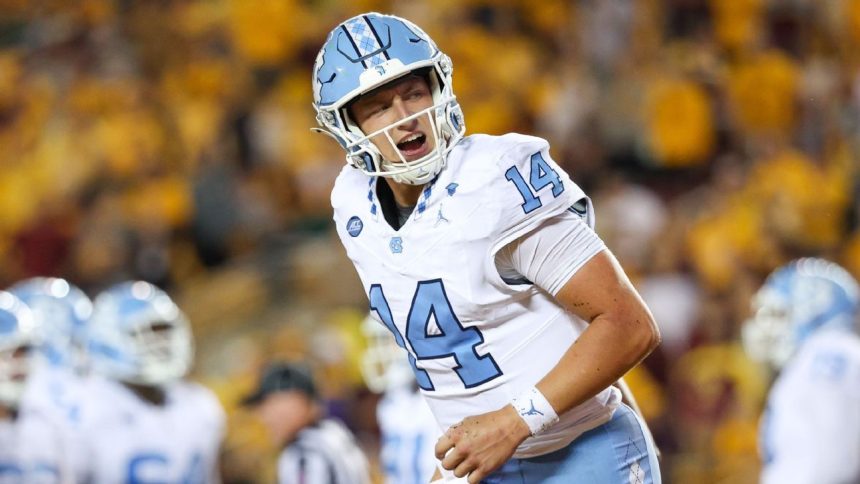 Source: North Carolina QB Max Johnson to start vs. Clemson