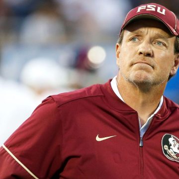 Ex-coach Jimbo Fisher makes tearful return to Florida State