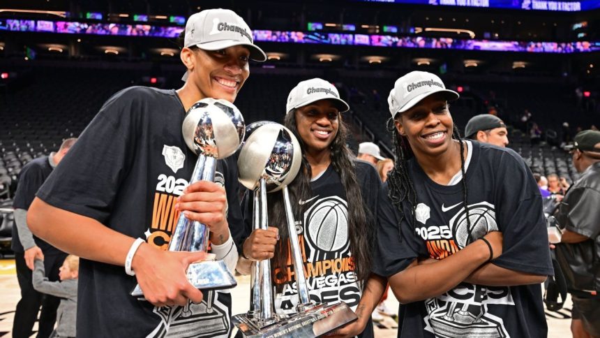 The three stars who made the Aces three-time WNBA champs