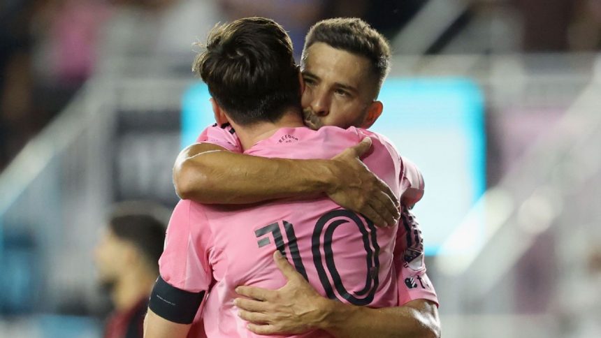 Messi, Alba dazzle as Inter Miami win last game at Chase