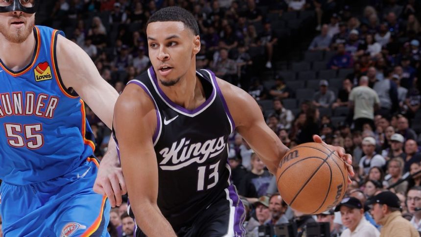 Kings’ Keegan Murray out for start of season with UCL tear