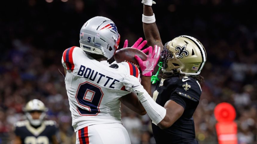 Patriots win third straight thanks to Kayshon Boutte’s big day