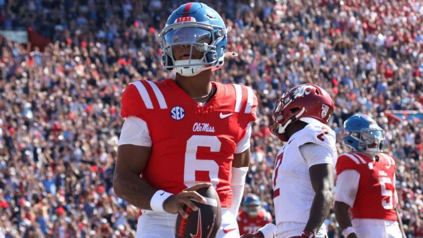 Trinidad Chambliss: Division II Ferris State to breakout star at Ole Miss