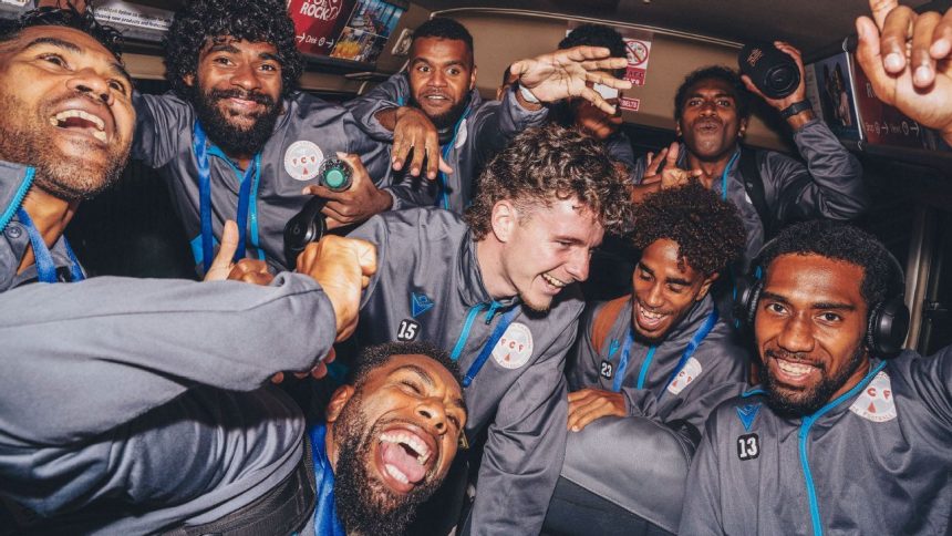 Tiny New Caledonia is amazingly two wins from the World Cup