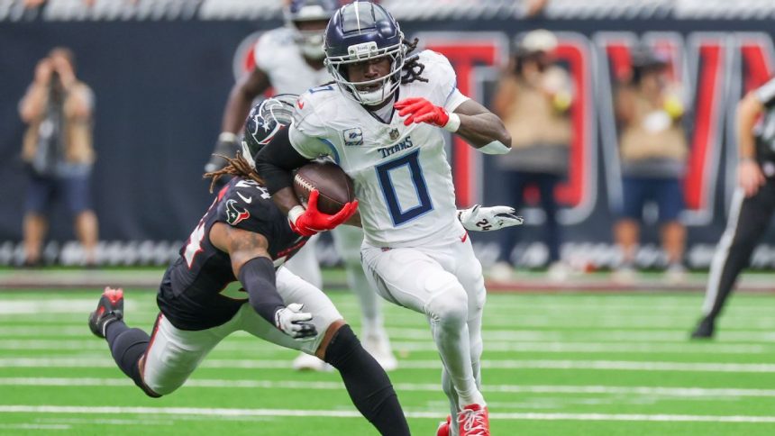 Titans’ Calvin Ridley (hamstring), Arden Key (quad) out vs. Pats