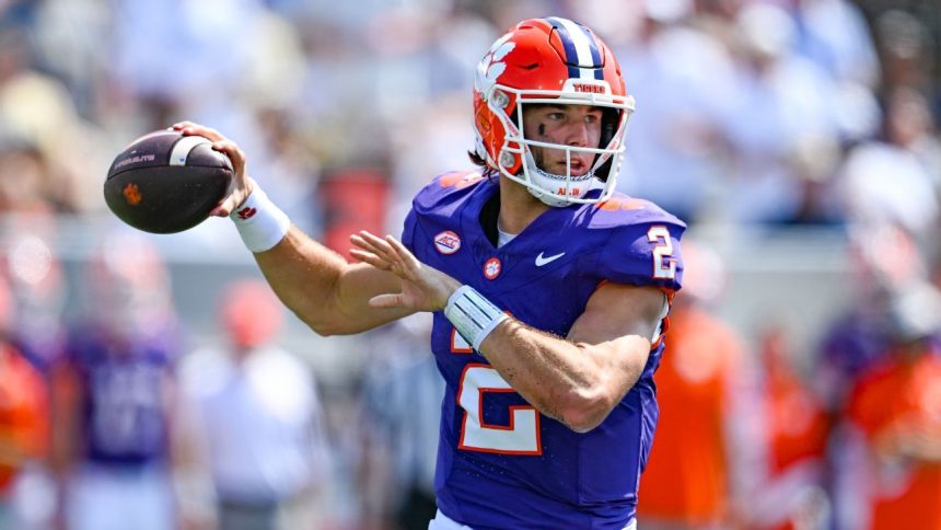 Clemson QB Cade Klubnik’s status still iffy, putting streak in doubt
