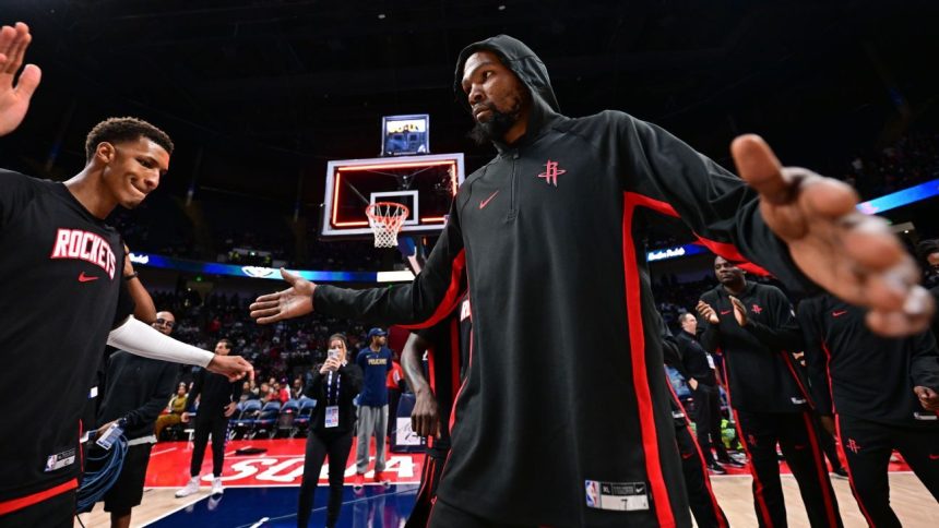 Kevin Durant getting $90M Rockets extension, $30M under max