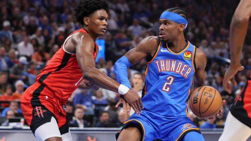 Gilgeous-Alexander’s winning FTs put bow on Thunder’s ring night