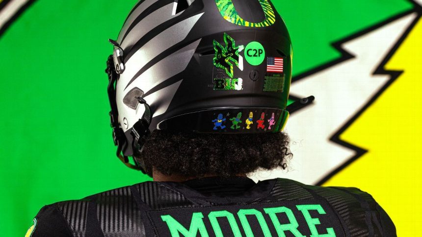 Oregon’s Grateful Dead-themed threads lead top Week 9 college football uniforms