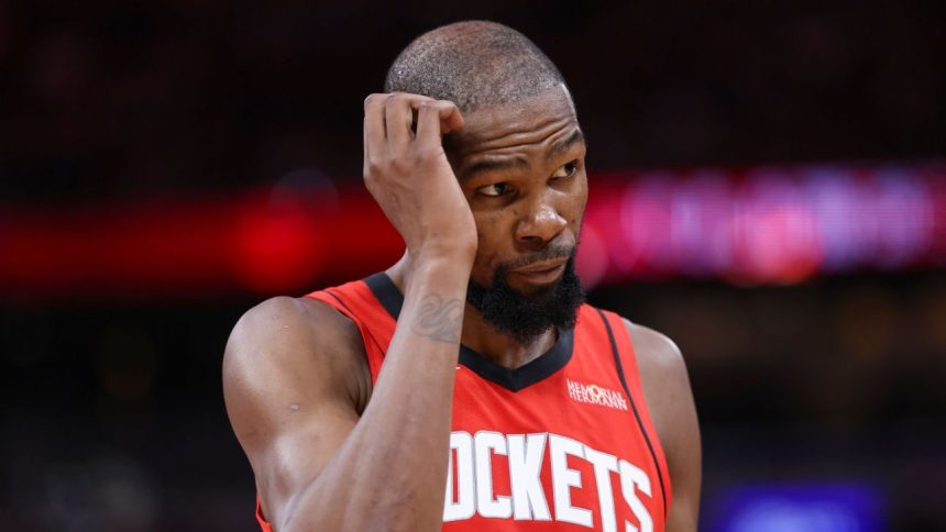 Kevin Durant likes 'pissed off' Rockets' reaction to 0-2 start Kevin Durant likes ‘pissed off’ Rockets’ reaction to 0-2 start