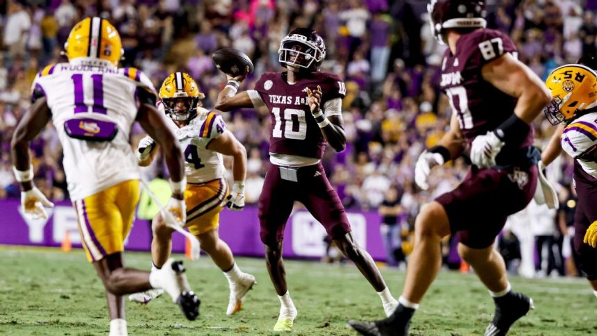 Undaunted by past, Elko, Texas A&M thump LSU at Tiger Undaunted by past, Elko, Texas A&M thump LSU at Tiger Stadium