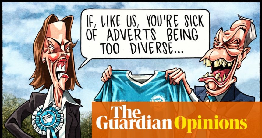 Ben Jennings on the Reform row over TV adverts – cartoon