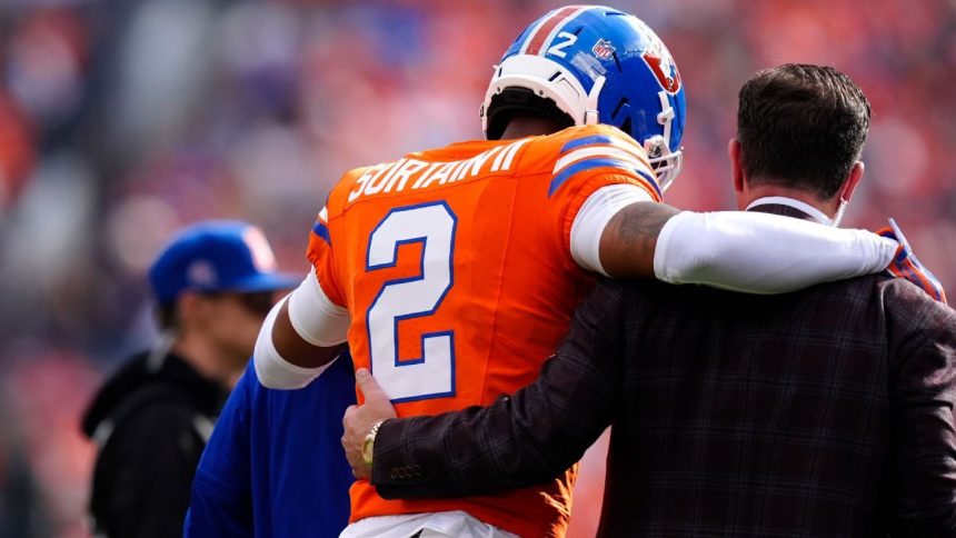 Sources: Broncos' Pat Surtain II (pec strain) candidate for IR Sources: Broncos’ Pat Surtain II (pec strain) candidate for IR