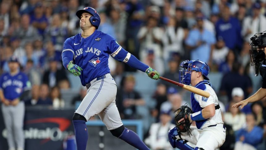 Blue Jays' George Springer exits after injuring himself on swing Blue Jays’ George Springer exits after injuring himself on swing