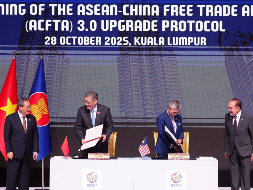China, ASEAN sign enhanced free trade pact amid Trump tariffs China, ASEAN sign enhanced free trade pact amid Trump tariffs | ASEAN News