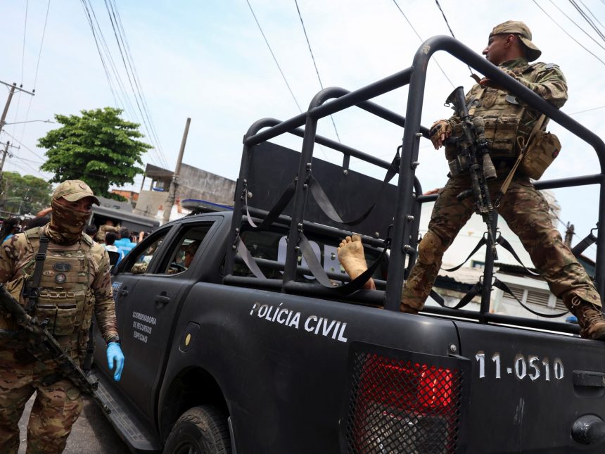 Police operation in Rio de Janeiro favelas leaves dozens dead | Drugs News