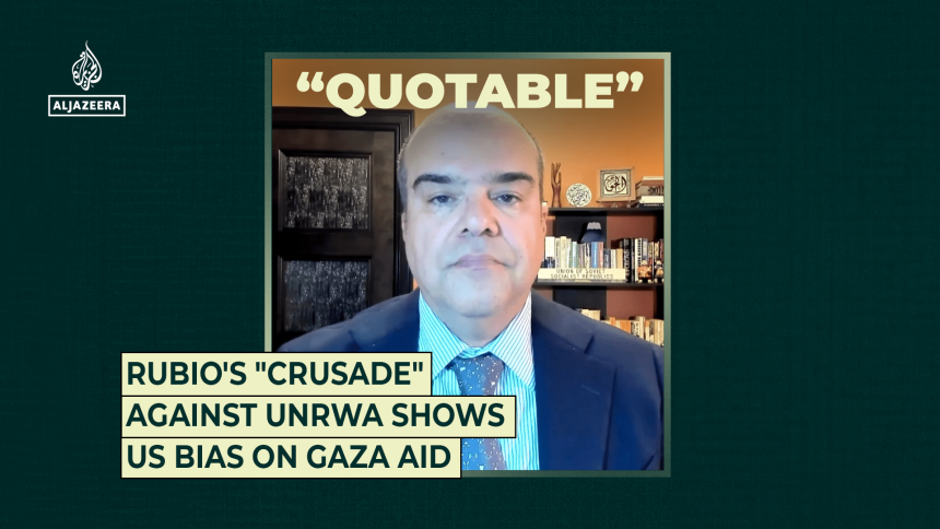 Rubio’s “crusade” against UNRWA shows US bias on Gaza aid Rubio’s “crusade” against UNRWA shows US bias on Gaza aid