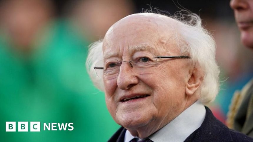 Michael D Higgins spends night in hospital for treatment