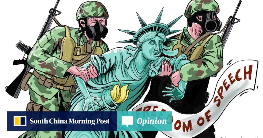 Opinion | Retreating globally, US finds a new arena to flex power – at home