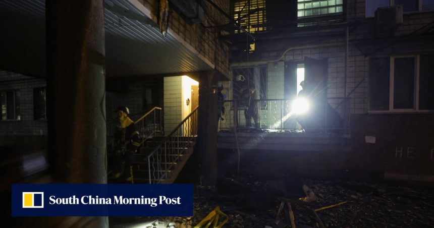 Kyiv plunged into darkness as Russian strikes hit energy grid, 1 million without power