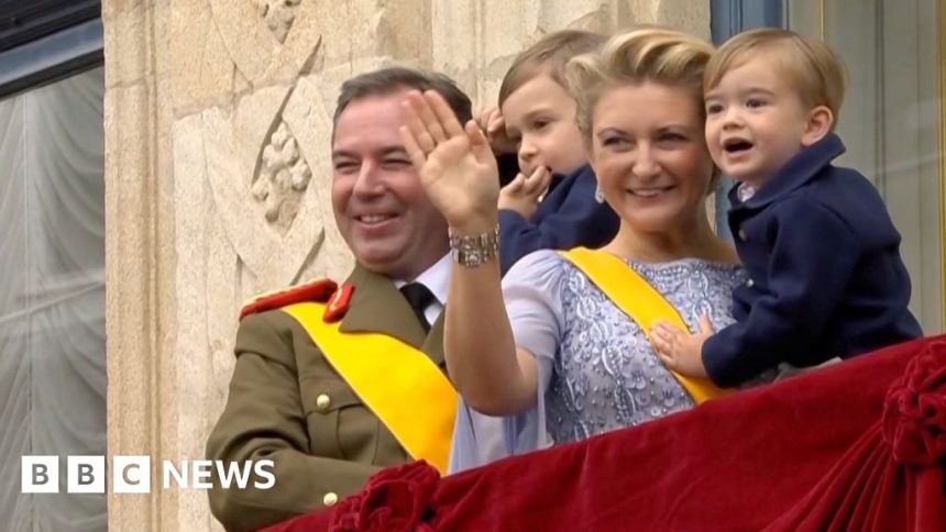 Celebrations in Luxembourg as new Crown Duke sworn in