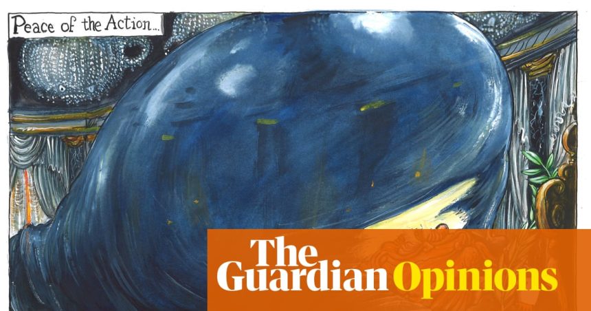 Martin Rowson on Trump, Putin and prospects for peace in Ukraine – cartoon