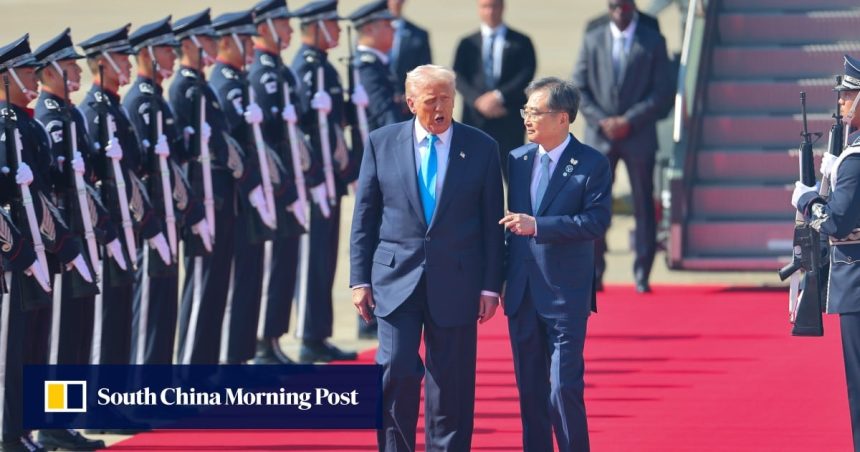 Apec summit: Trump arrives in South Korea as trade deal Apec summit: Trump arrives in South Korea as trade deal with Lee hangs in balance