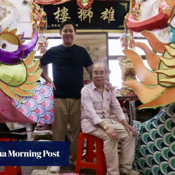 Hong Kong lantern maker crafts his own legacy with father as ‘apprentice’