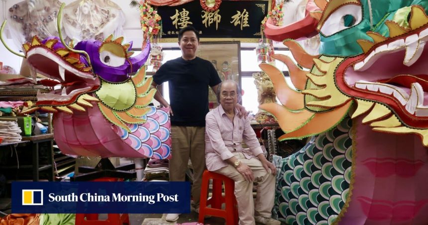 Hong Kong lantern maker crafts his own legacy with father as ‘apprentice’