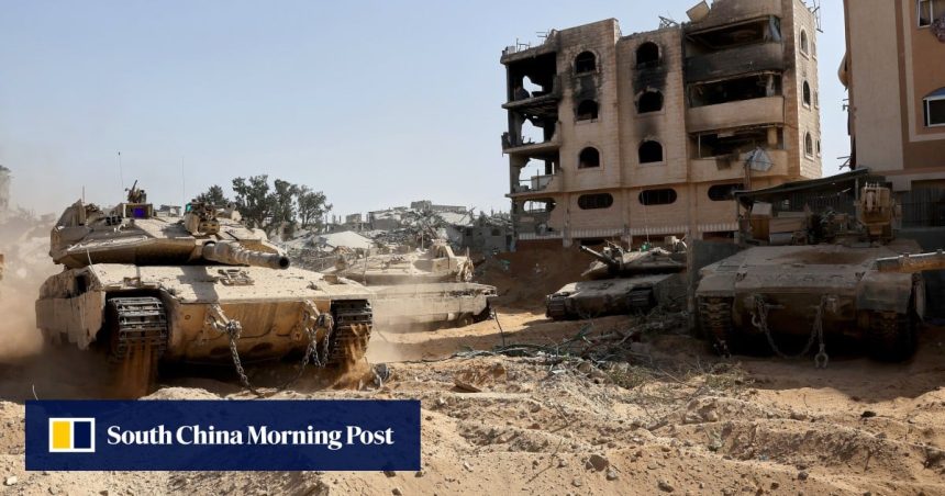 Israel shells Gaza on war anniversary, amid Hamas peace talks on Trump plan