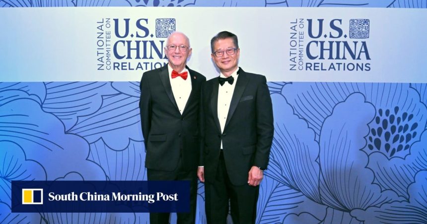 Invest and expand in Hong Kong, Paul Chan tells US businesses despite trade tensions