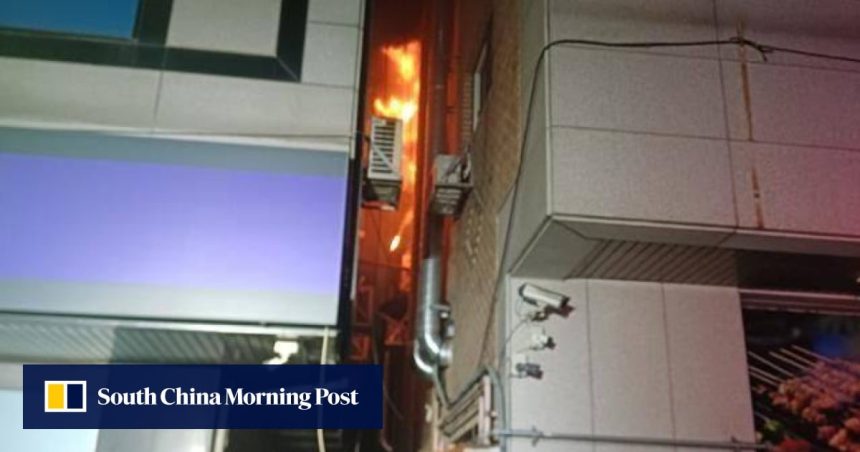 Mother dies saving baby from South Korea fire caused by neighbour’s pest control