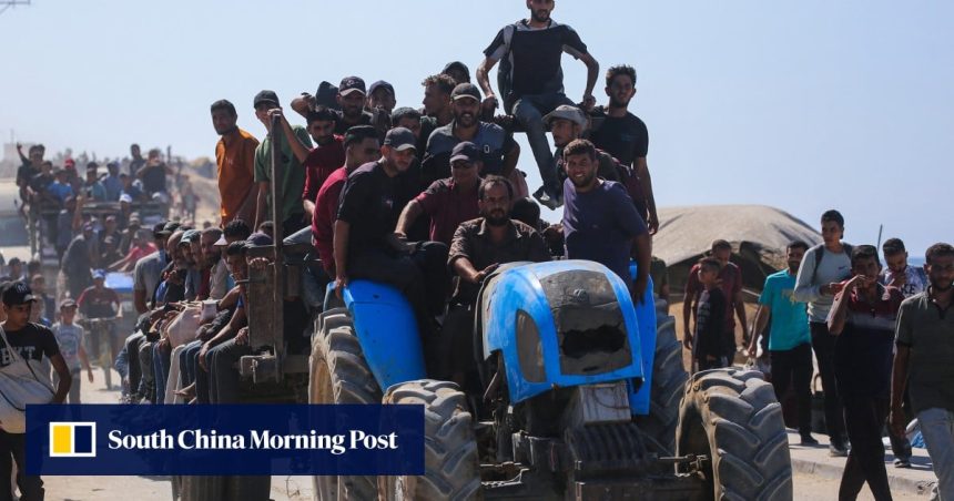 Palestinians return to Gaza to find ‘destruction everywhere’ after ceasefire takes effect