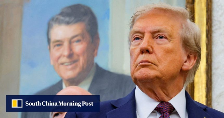Canadians pull Reagan anti-tariff ad after furious Trump scraps trade Canadians pull Reagan anti-tariff ad after furious Trump scraps trade talks