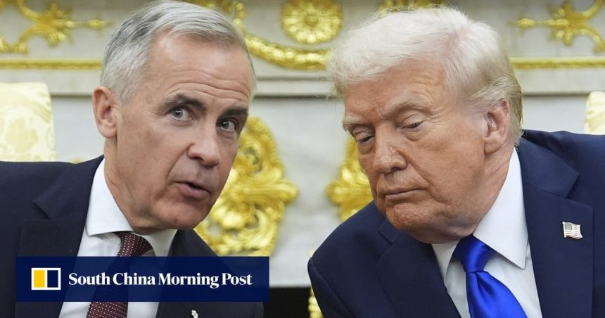 Trump talks up Canada deal chances during PM Carney’s visit