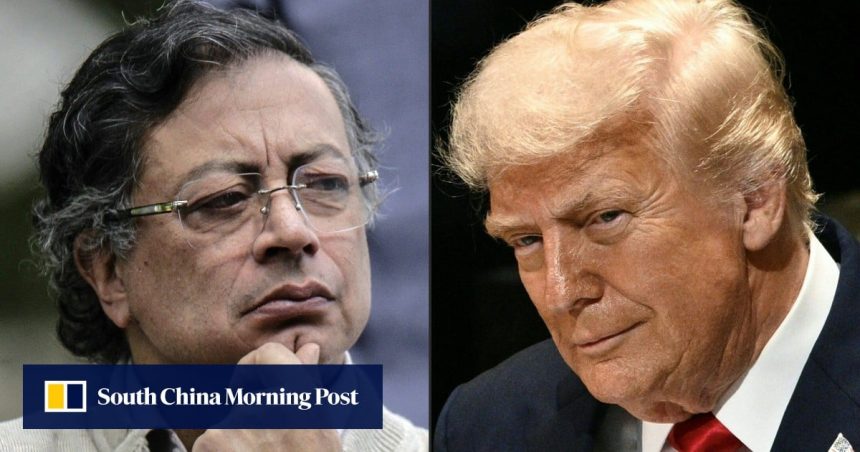 Trump calls Colombia’s Petro an ‘illegal drug dealer’ and says he will slash US aid