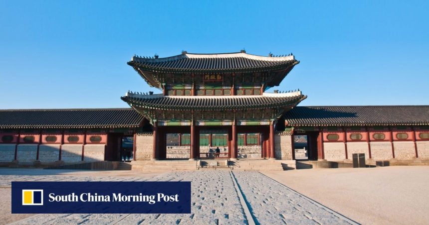South Korea’s former first lady draws outrage for sitting on royal throne