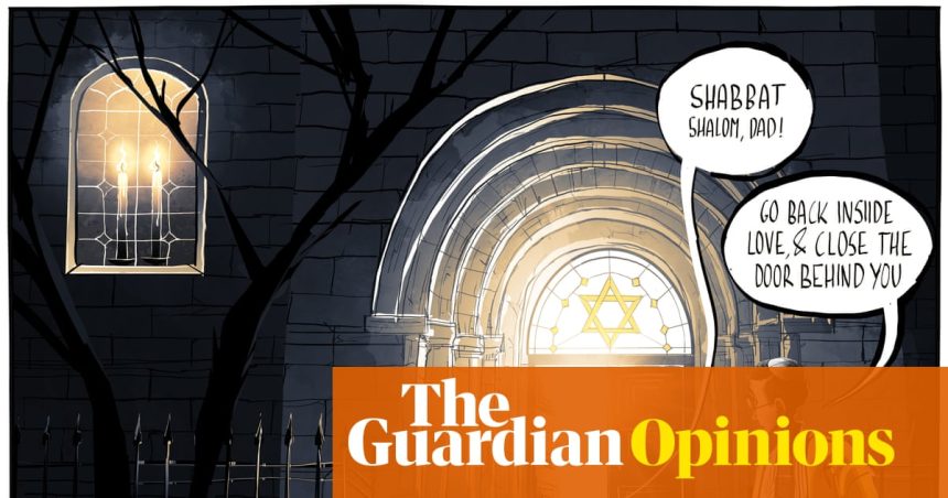 Ella Baron on the aftermath of the Manchester synagogue attack – cartoon