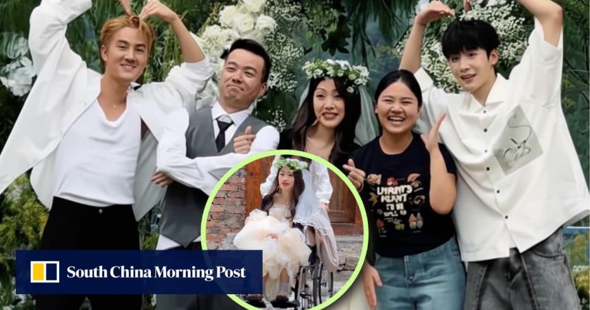 ‘Painkiller’: Taiwan singer helps cancer-stricken blogger with late wedding to provide comfort
