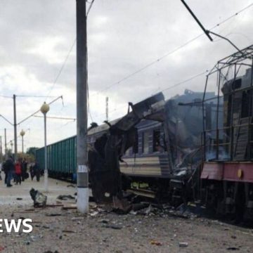 At least 30 injured in Russian strike on railway station, Zelensky says