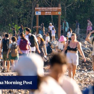 Crowds on outlying Hong Kong island won’t have major ‘impact’ on corals: official
