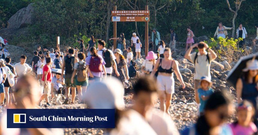 Crowds on outlying Hong Kong island won’t have major ‘impact’ on corals: official