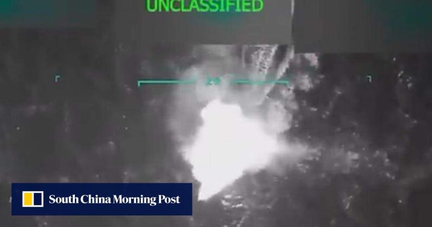 US military seizes survivors of strike on alleged drug vessel in Caribbean