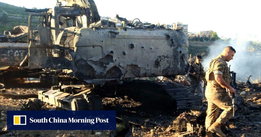 Israeli air strikes in Lebanon kill Syrian, wound 7 others, after Gaza ceasefire deal