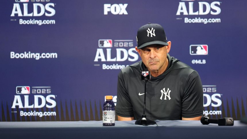 Aaron Boone 'Confident' in Yankees' Future, Says 'It's Hard to Win the World Series'