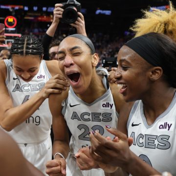 A'ja Wilson, Bam Adebayo Celebrate Aces Star's 2025 WNBA Title, MVP Honor in Video