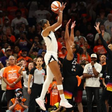 A'ja Wilson lifts Aces to 3-0 WNBA Finals lead vs. Mercury